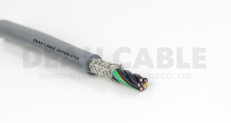 DKF810高柔性拖链屏蔽电缆