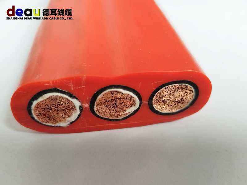 行车扁电缆3*50mm²